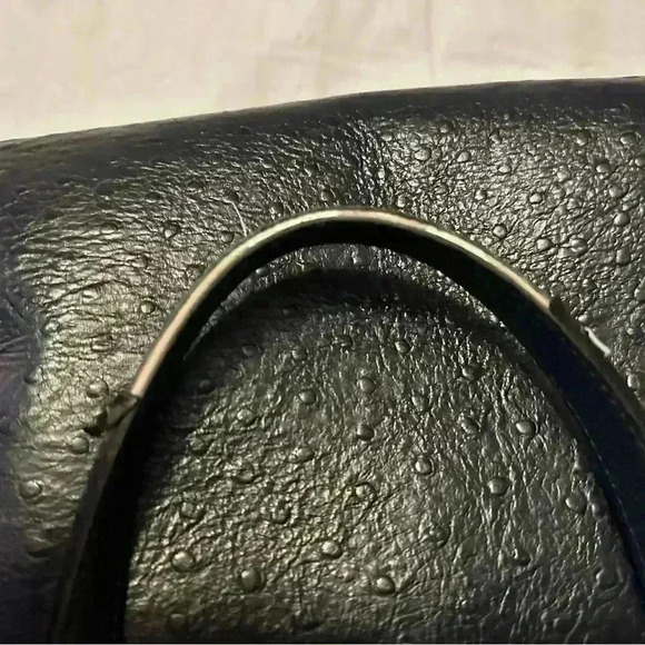 Kate Spade Cowhide Deep Bluish Black Large Handbag - Picture 13 of 16